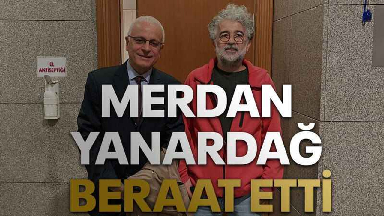 Merdan Yanardağ beraat etti